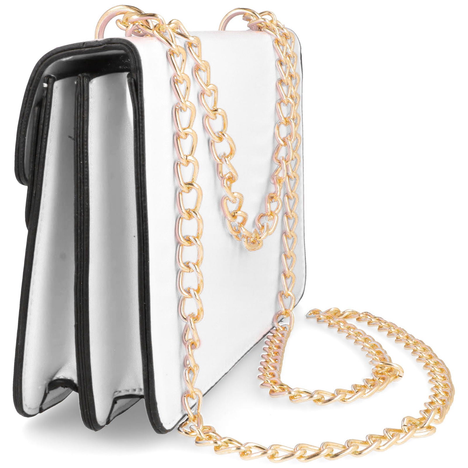 Torebka damska jaskółki biała