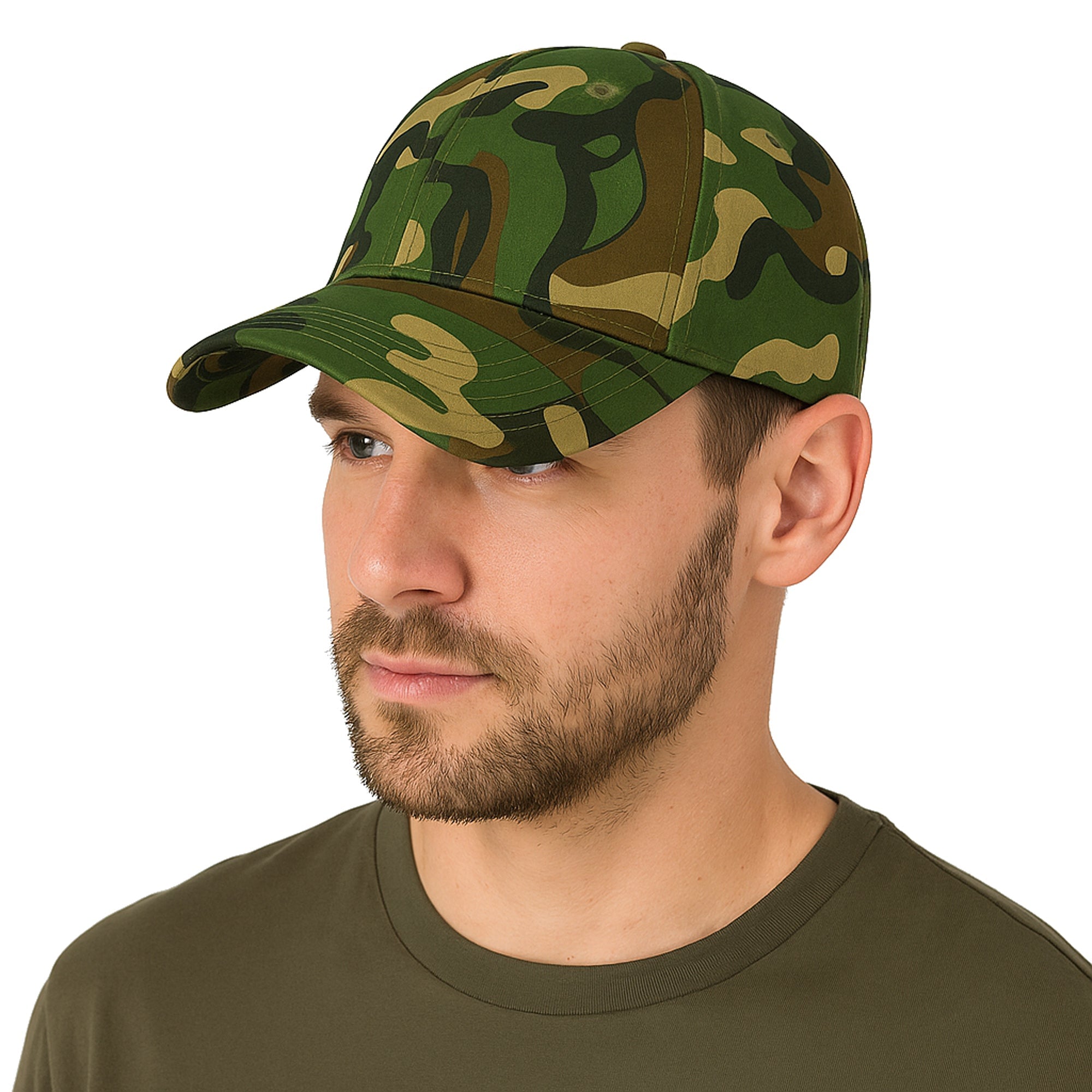 CAMOCAP regulowana męska czapka z daszkiem moro MORAMO