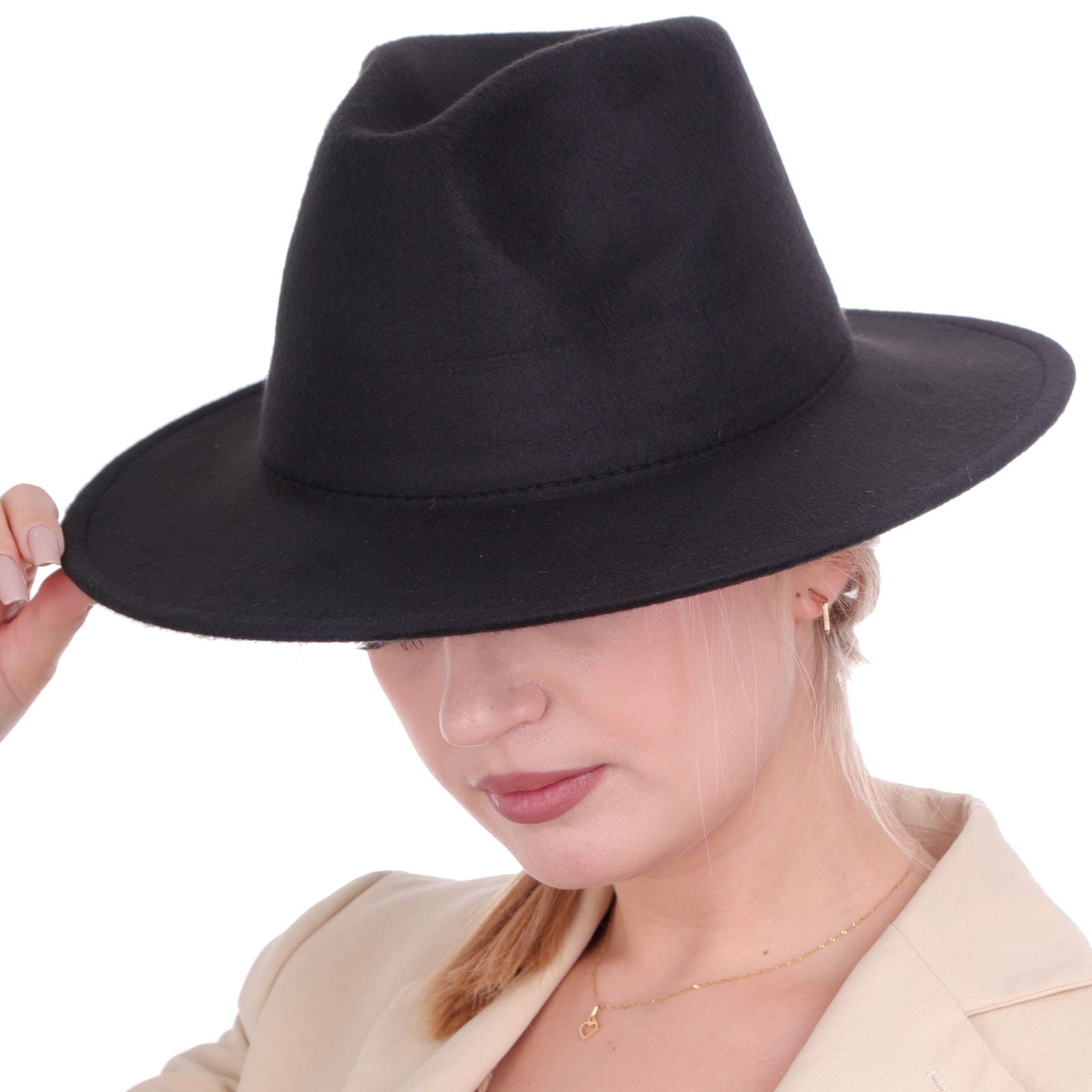 CLASSIC CLOAK kapelusz fedora unisex rozmiar 57 MORAMO