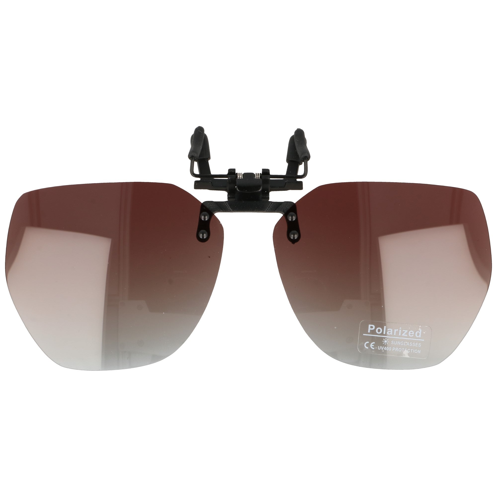 GRADIENT BROWN nakładki polaryzacyjne na okulary unisex MORAMO