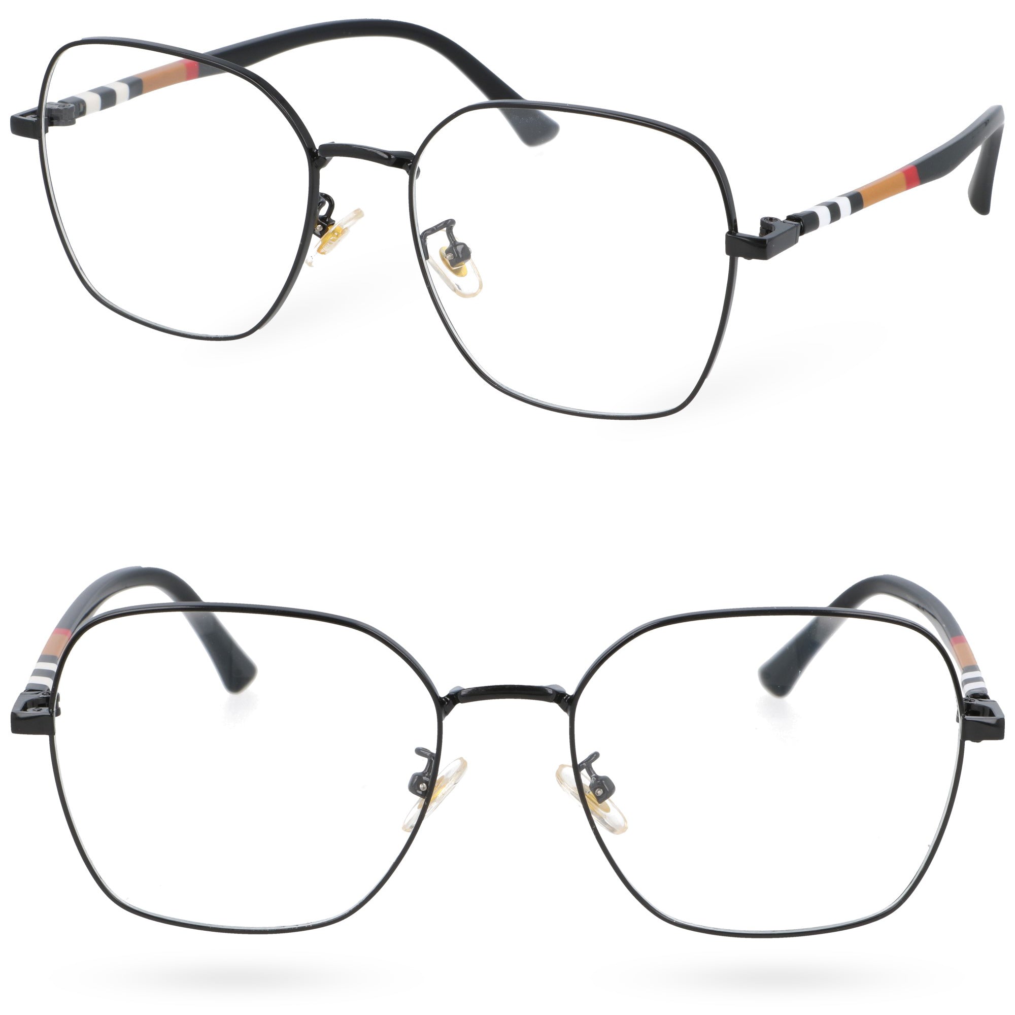 HELGE czarne okulary do komputera blue light MORAMO