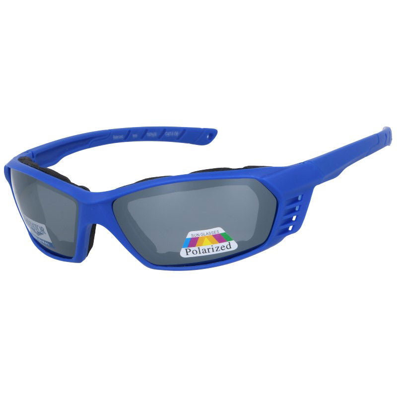 HRYC II męskie sportowe okulary polaryzacyjne niebieskie MORAMO