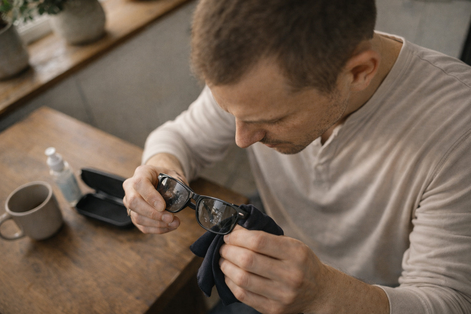 Czyszczenie okularów