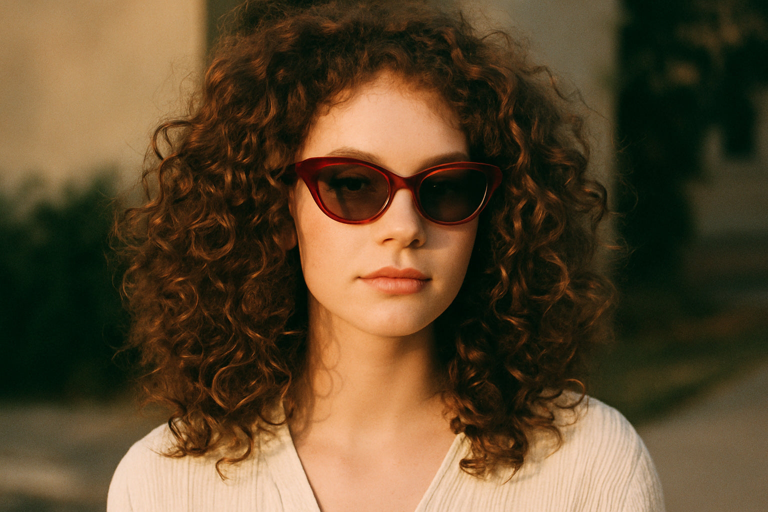 Okulary do kręconych włosów