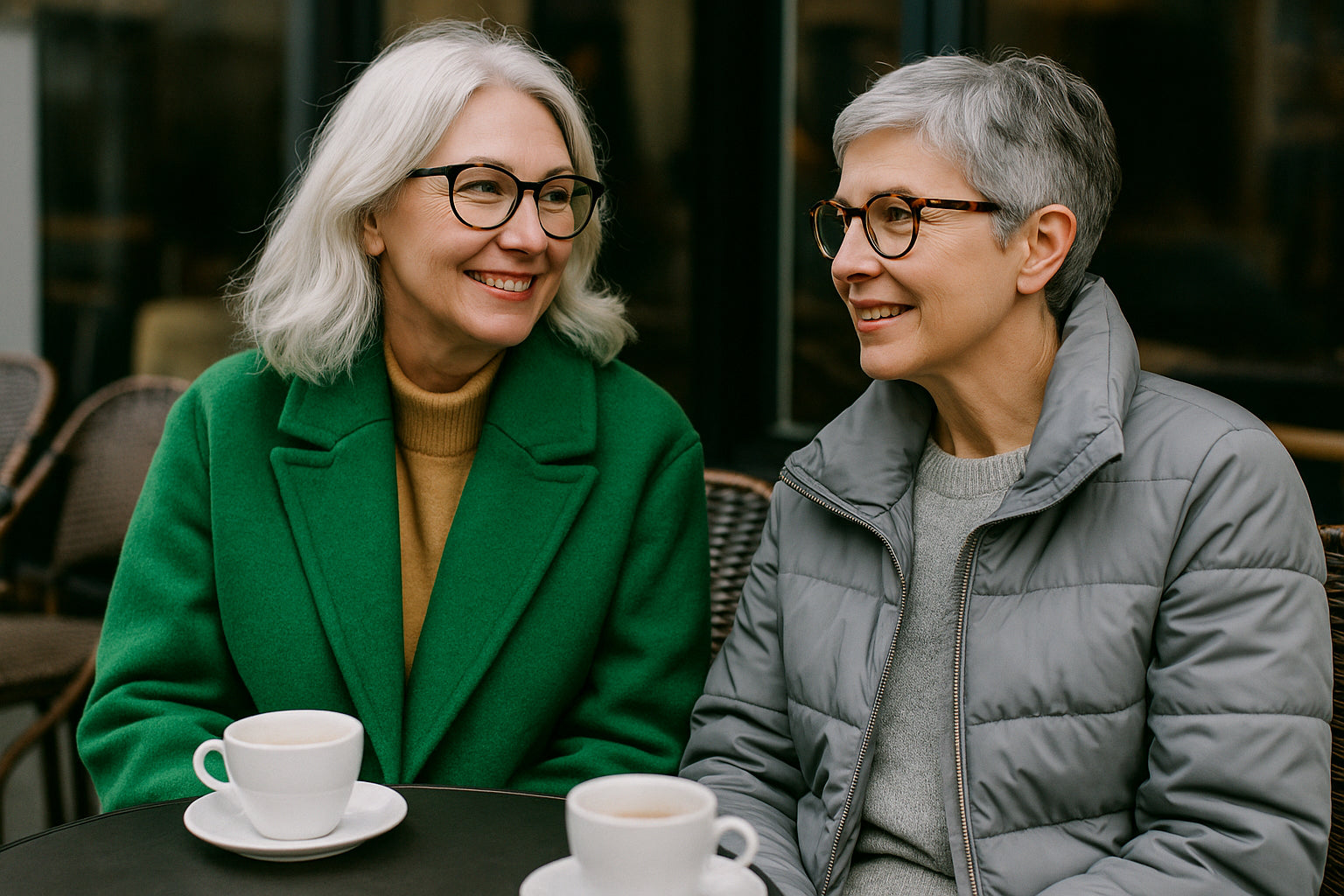 Okulary do siwych włosów