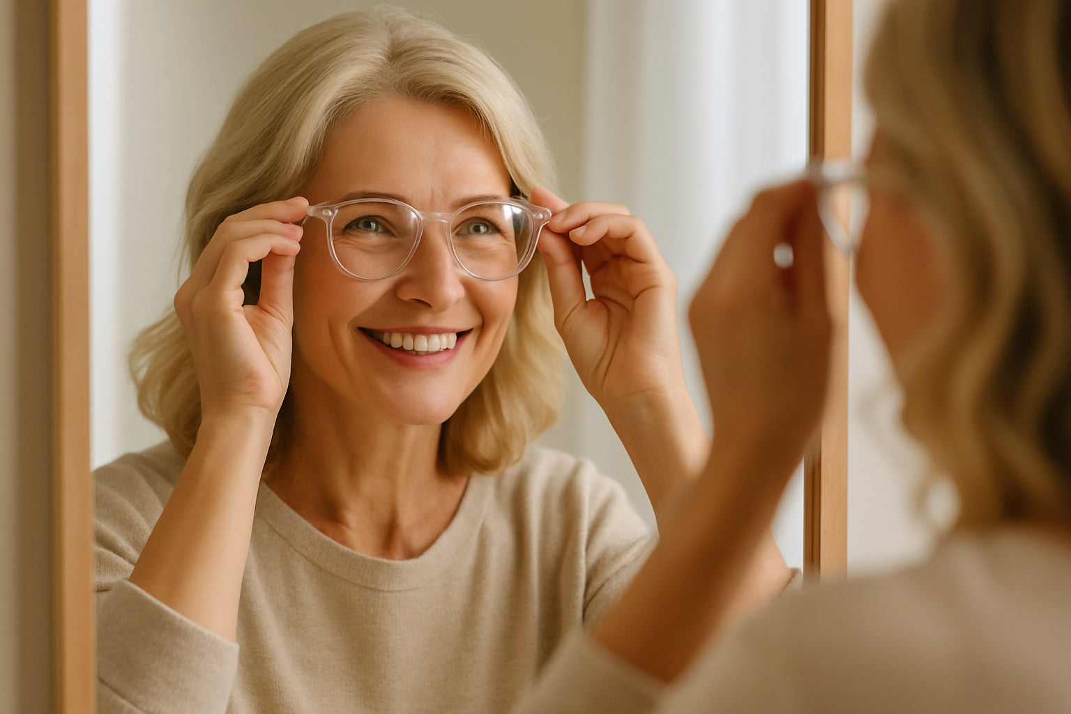 Jakie okulary odmładzają?