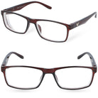 4998 brązowe okulary korekcyjne do czytania unisex MORAMO