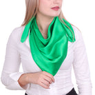 Apaszka SOFT SATINE GREEN