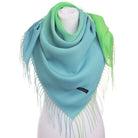 Chusta SKYLINE BLUSH BLUE-GREEN