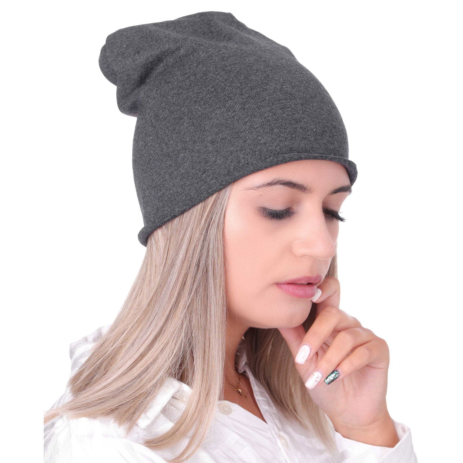 Czapka BEANIE COMFORT GRAY