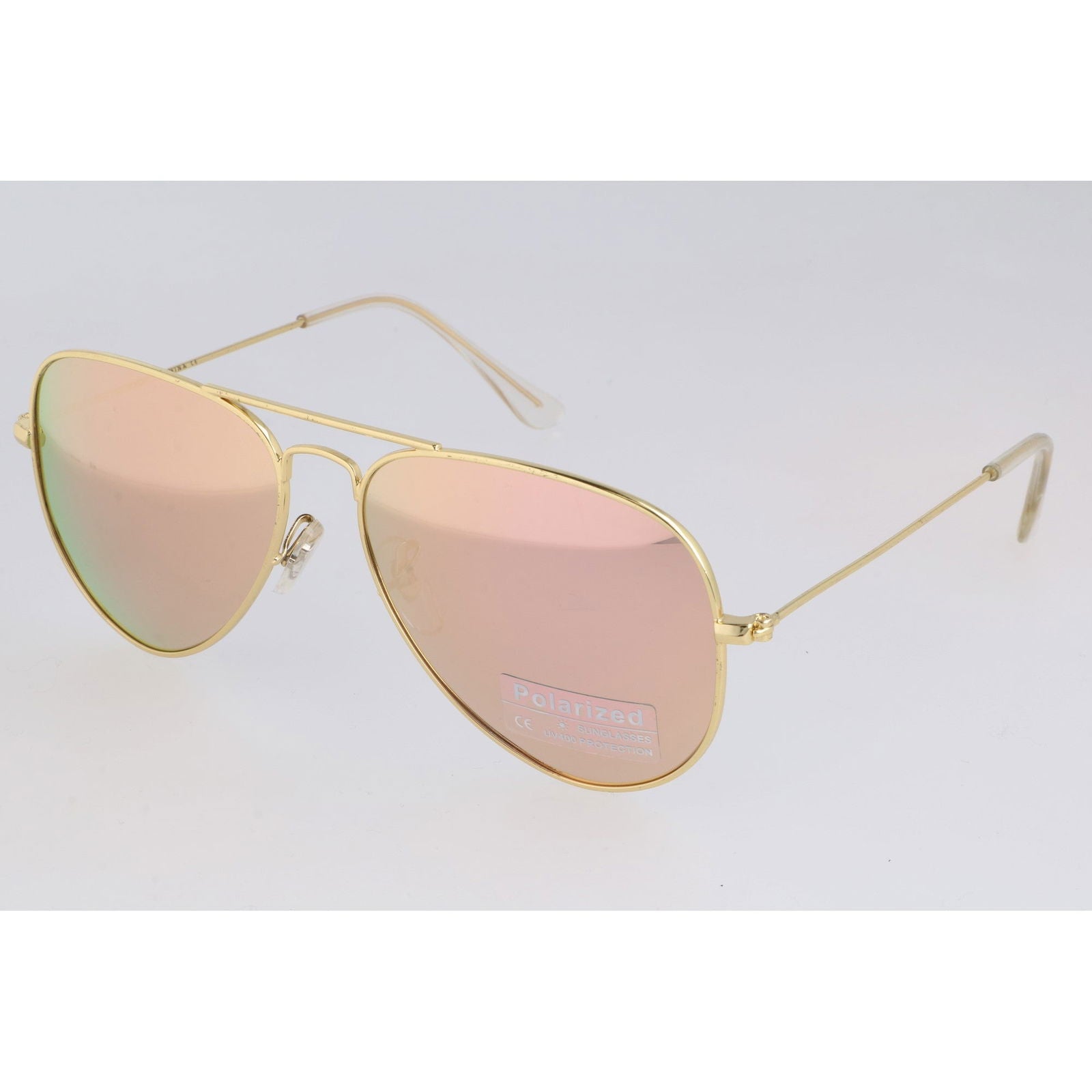 Okulary AVIATOR PINKY MIRROR