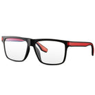 Okulary BLACK RED EDGE