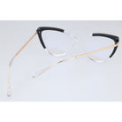 Okulary ERICA NEGRO TRANSPARENT