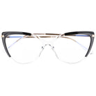 Okulary ERICA NEGRO TRANSPARENT