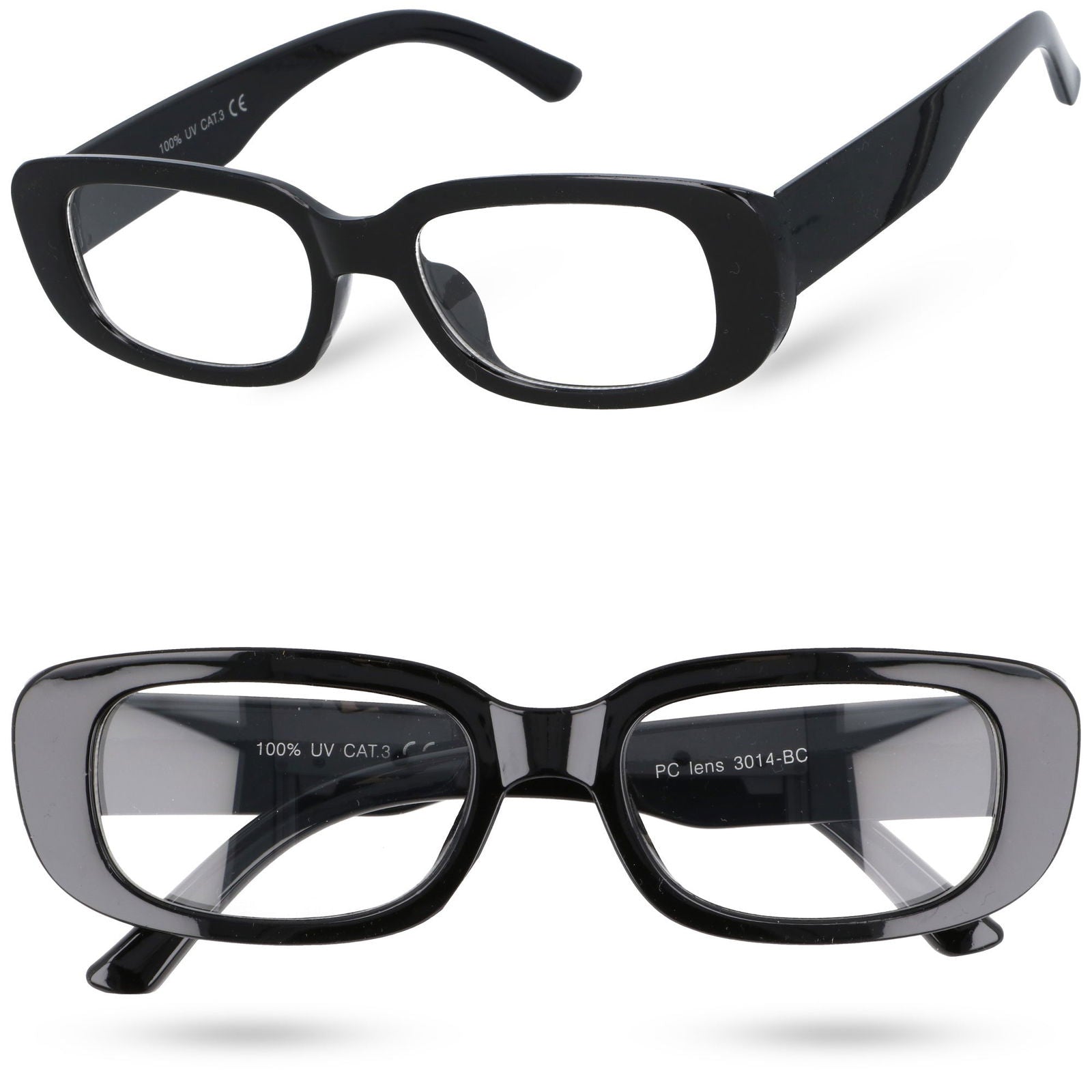 Okulary RETRO BLACK