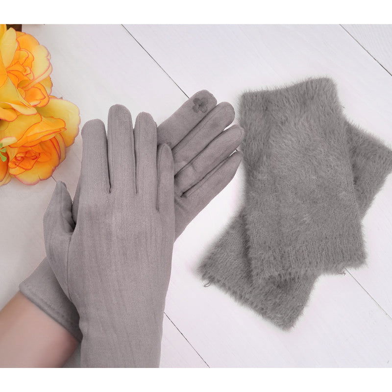 Rękawiczki COZY TOUCH ASH GRAY