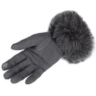 Rękawiczki WINTER FUR TOUCH GRAY