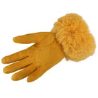 Rękawiczki WINTER FUR TOUCH YELLOW