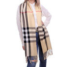 Szal BRITISH PLAID BEIGE