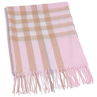 Szal BRITISH PLAID PINK