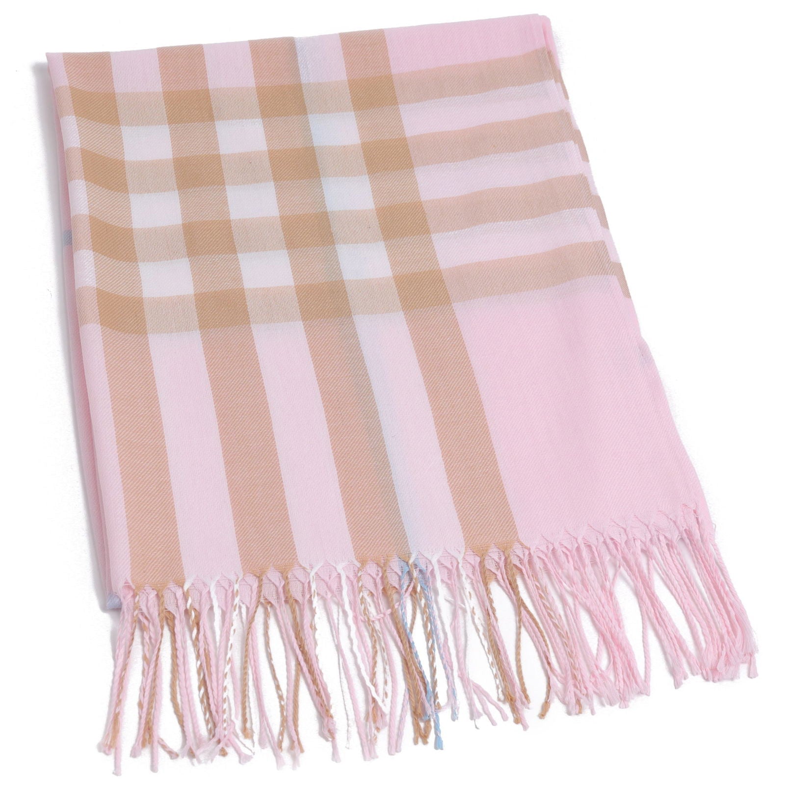 Szal BRITISH PLAID PINK