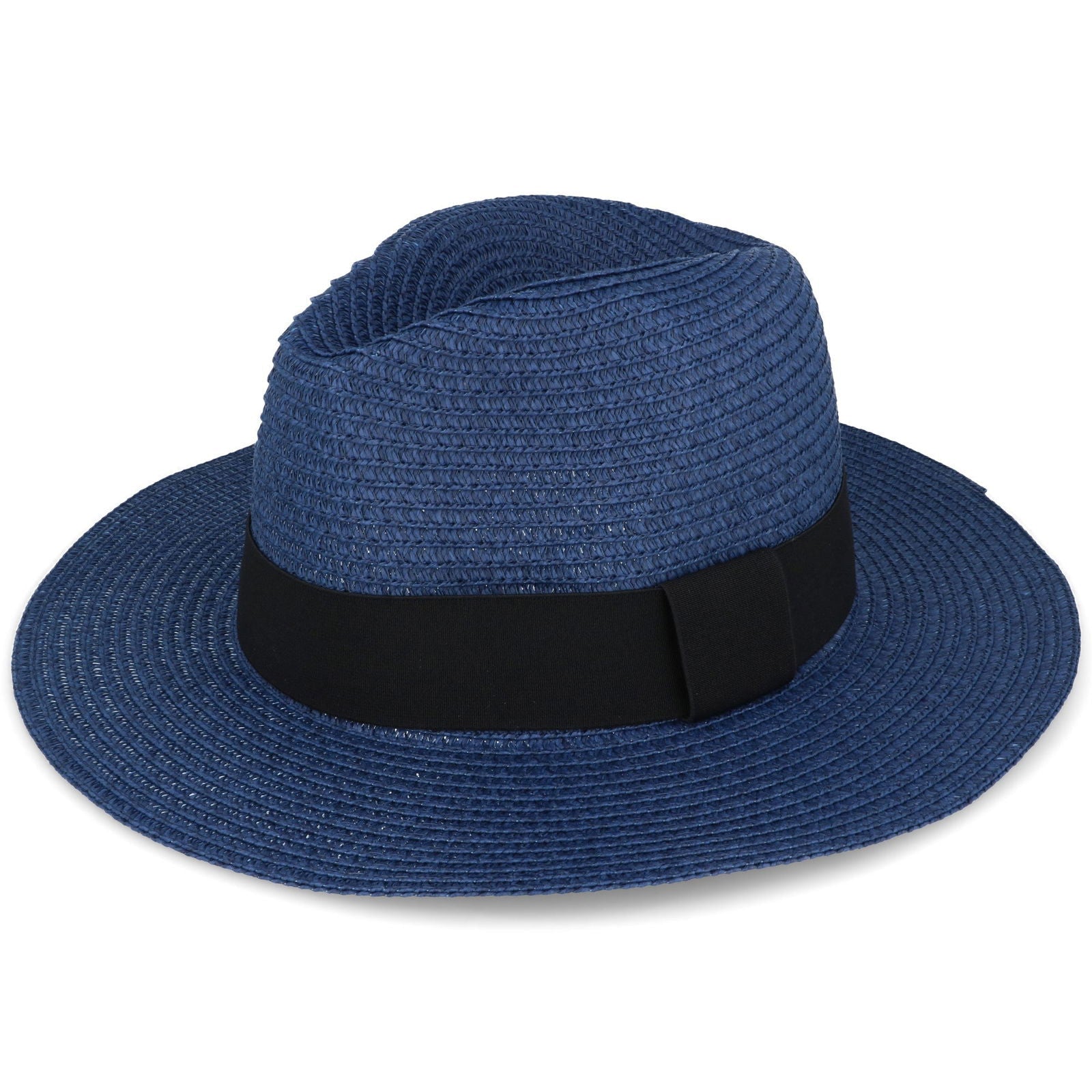 AURA AWNING kapelusz fedora niebieski unisex rozmiar 57 MORAMO
