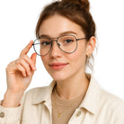AVIATOR VIEW czarne okulary zerówki do komputera MORAMO