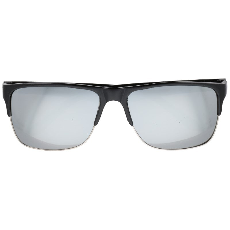 BIAN SILVE srebrne męskie okulary przeciwsłoneczne wayfarer MORAMO