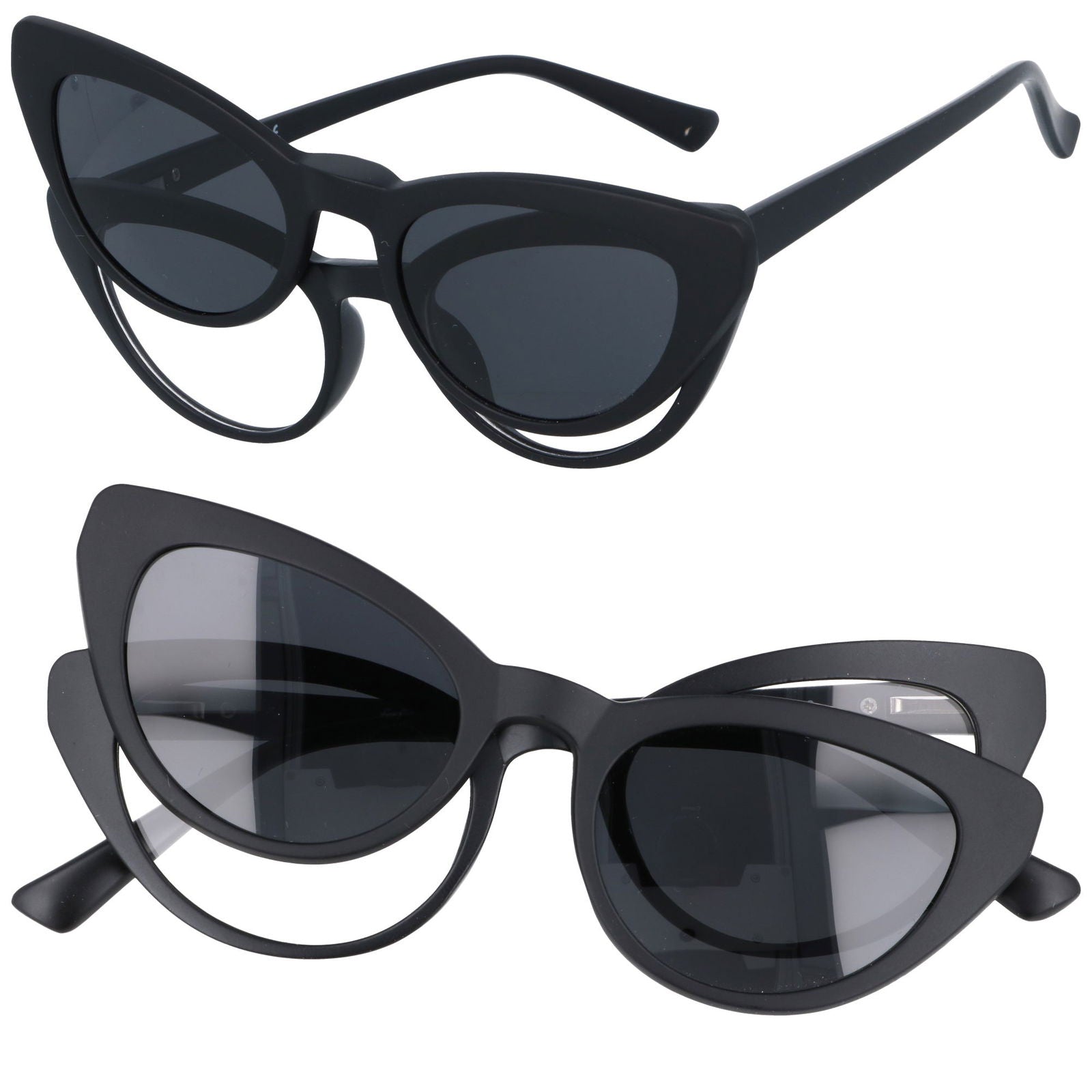 CATCLIP CHIC okulary damskie kocie oczy polaryzacyjne MORAMO