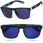 CHAMPION męskie okulary polaryzacyjne wayfarer niebieskie MORAMO