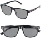 CHROMASHIFT czarne okulary korekcyjne fotochromowe unisex MORAMO