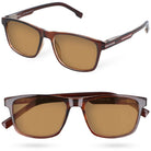 CHROMASHIFT okulary korekcyjne brązowe fotochromowe unisex MORAMO