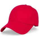 CLASSIC czerwona czapka bawełniana unisex regulowana MORAMO