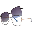 DIVA DUO BLACK damskie okulary oprawki clip on MORAMO