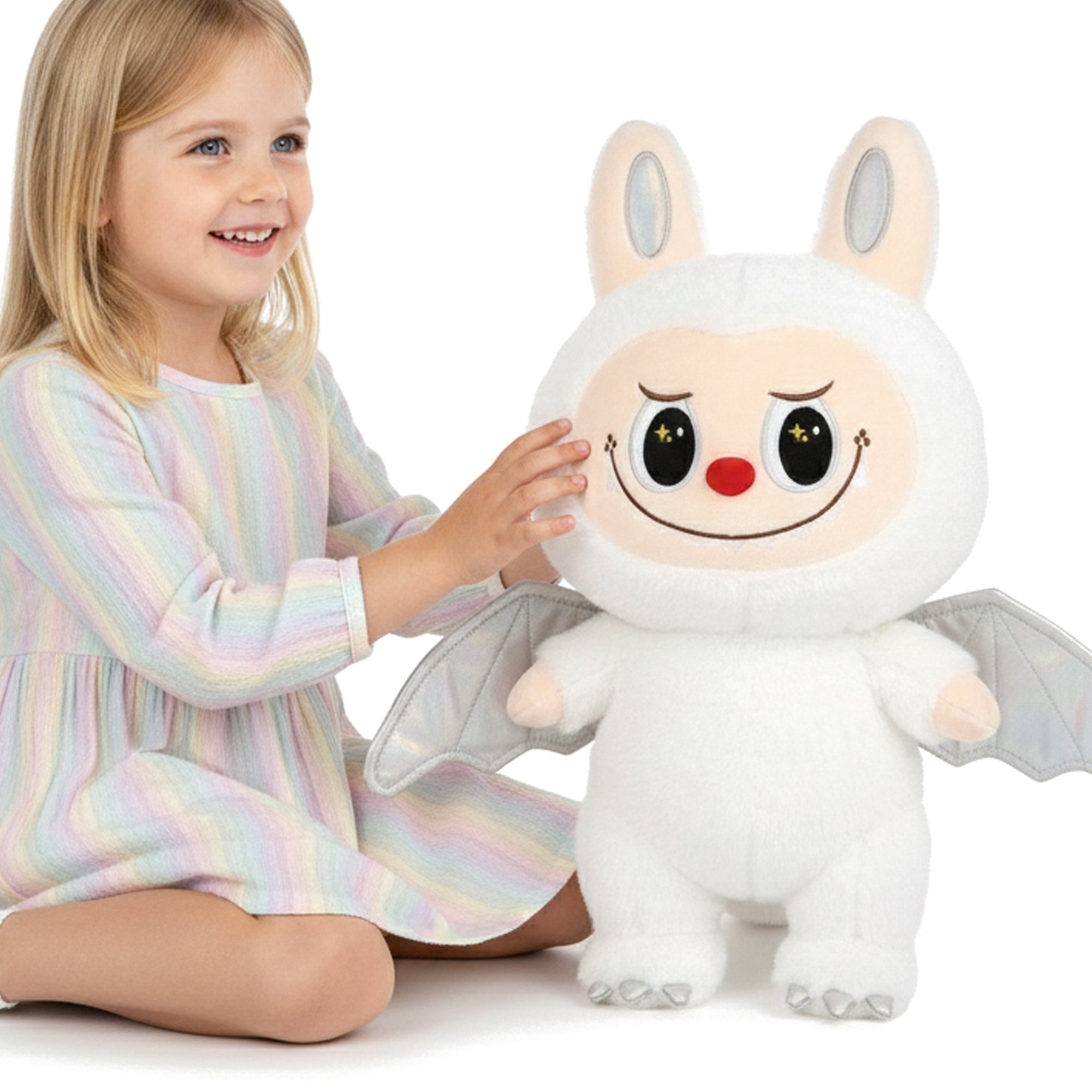 DRACO pluszowa maskotka biały smok 60cm MORAMO