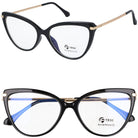 ERICA czarne damskie okulary do komputera MORAMO