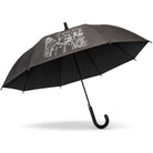 FUNNY duży przezroczysty składany parasol automat uniseks MORAMO