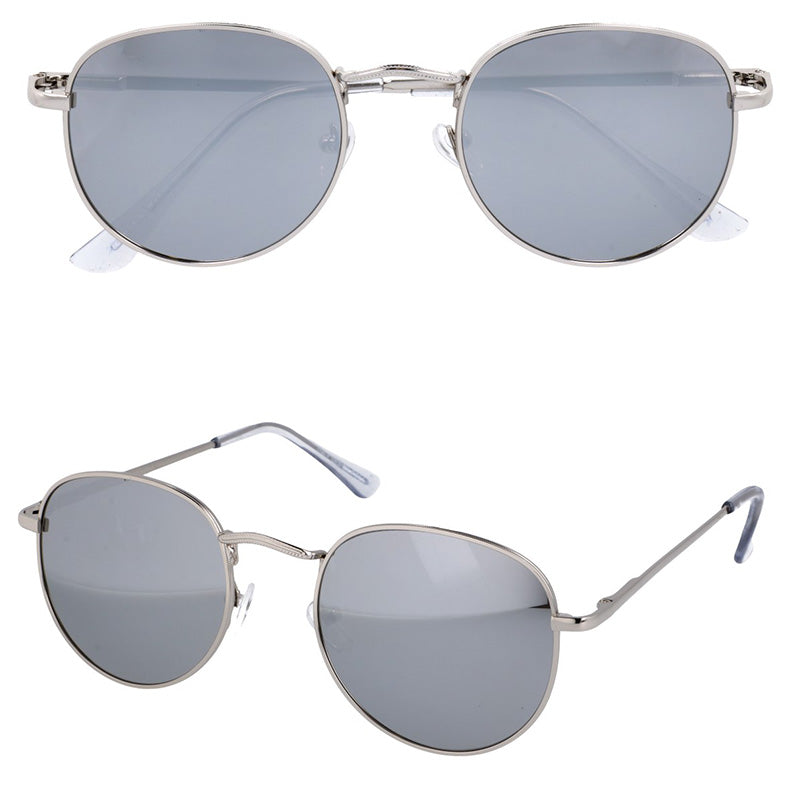 GEDON SILVER srebrne okulary przeciwsłoneczne lenonki MORAMO