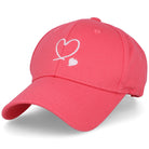 HEART KIDS czerwona czapka z daszkiem dla dzieci MORAMO