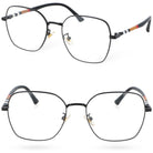 HELGE czarne okulary do komputera blue light MORAMO