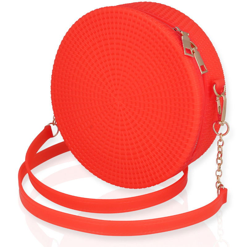 JELLY BASKET letnia silikonowa torebka damska coral MORAMO