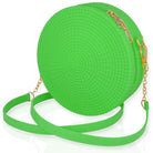 JELLY BASKET zielona damska torebka silikonowa lime MORAMO