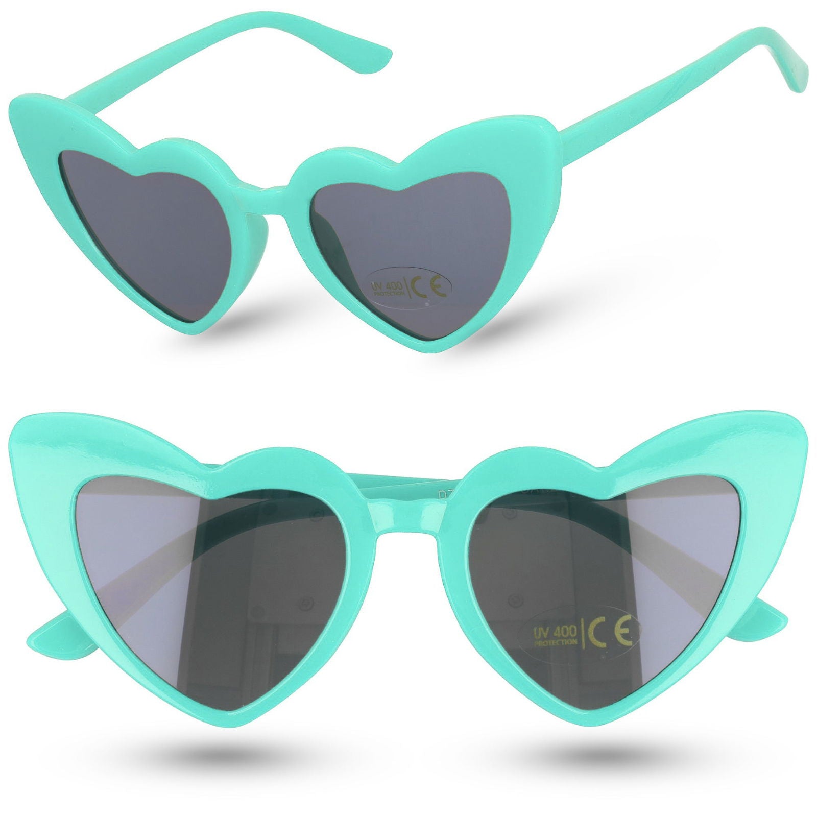 KIDS HEART zielone okulary przeciwsłoneczne dziewczęce MORAMO