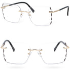 KORSVISION czarne okulary zerówki damskie oversize MORAMO