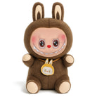 LABUBU siedząca brązowa maskotka pluszak 25cm MORAMO