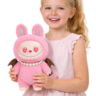 LABUBU ZIMONO duża maskotka różowy pluszak 30 cm MORAMO