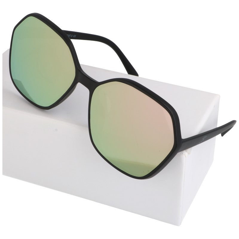LOUP damskie okulary przeciwsłoneczne lustrzane oversize MORAMO