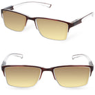 MODEL 5015 okulary korekcyjne fotochromowe brązowe unisex MORAMO