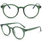 MOONLOOP zielone okulary zerówki do komputera MORAMO