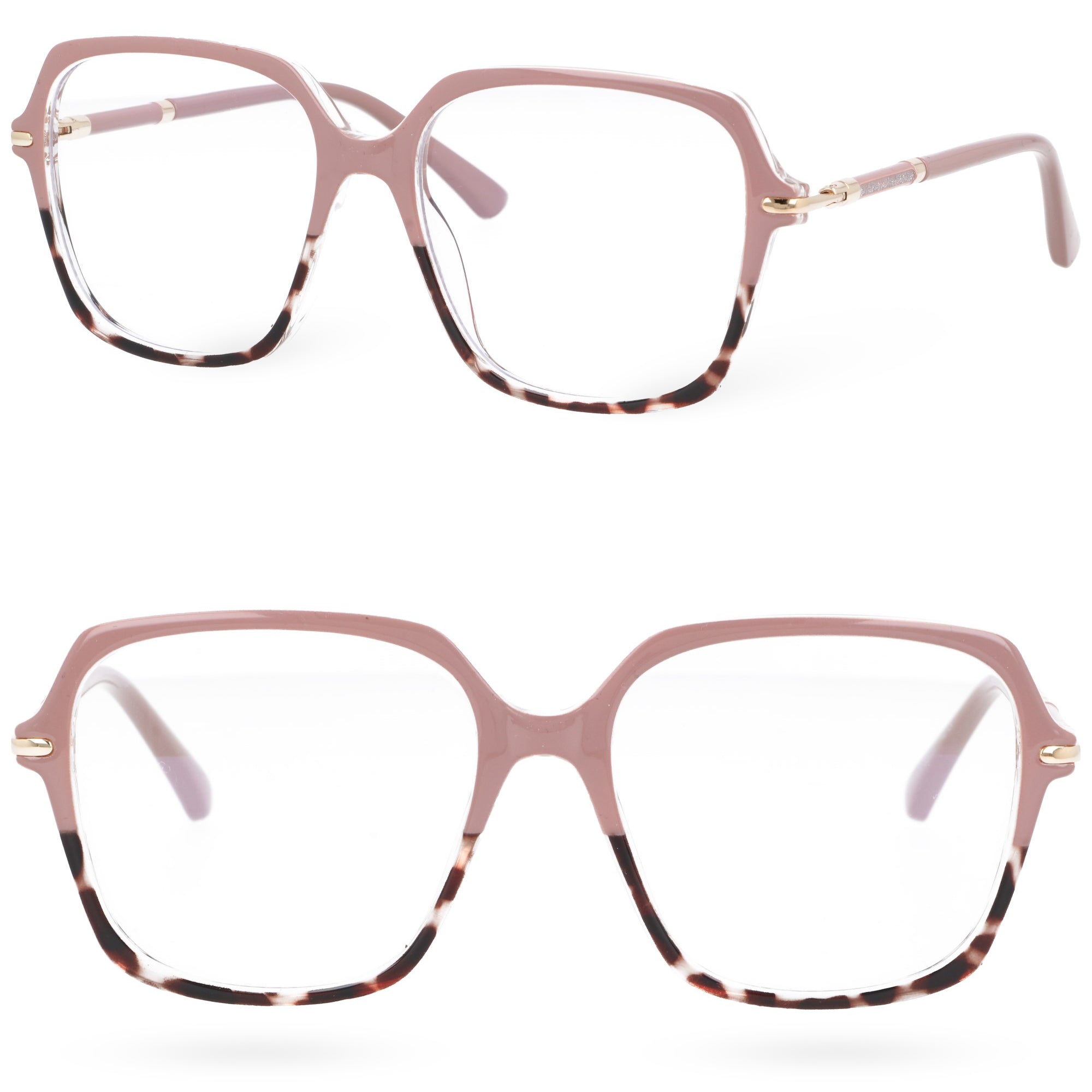 PANTHER damskie okulary oversize blue light MORAMO